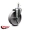 Service Caster Semi Steel Swivel Grip Ring Stem Caster 5'' Wheel & 7/16'' Stem SCC-GR20S515-SSR-716138 - alternate 3